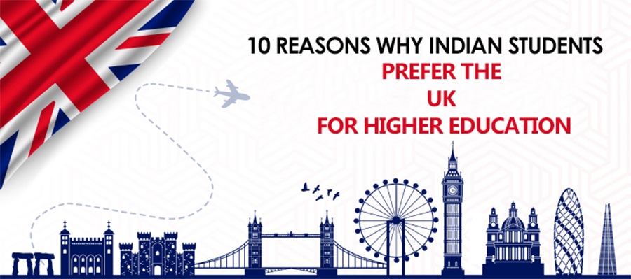 Top 10 Reasons Why Indian Students Prefer the UK for Higher Education